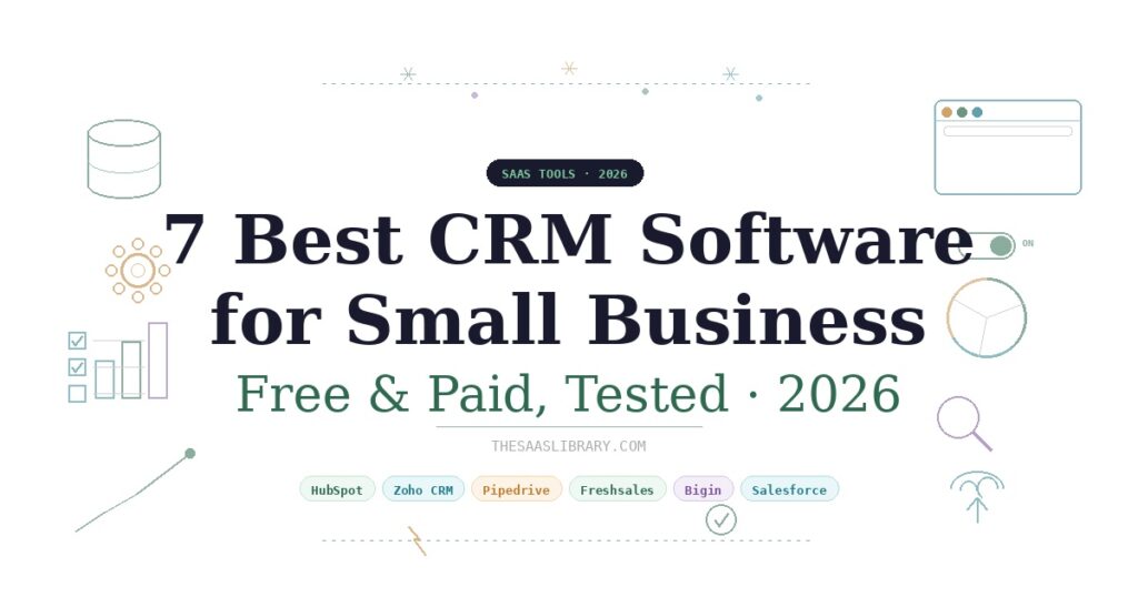 7 Best CRM Software for Small Businesses in 2026.