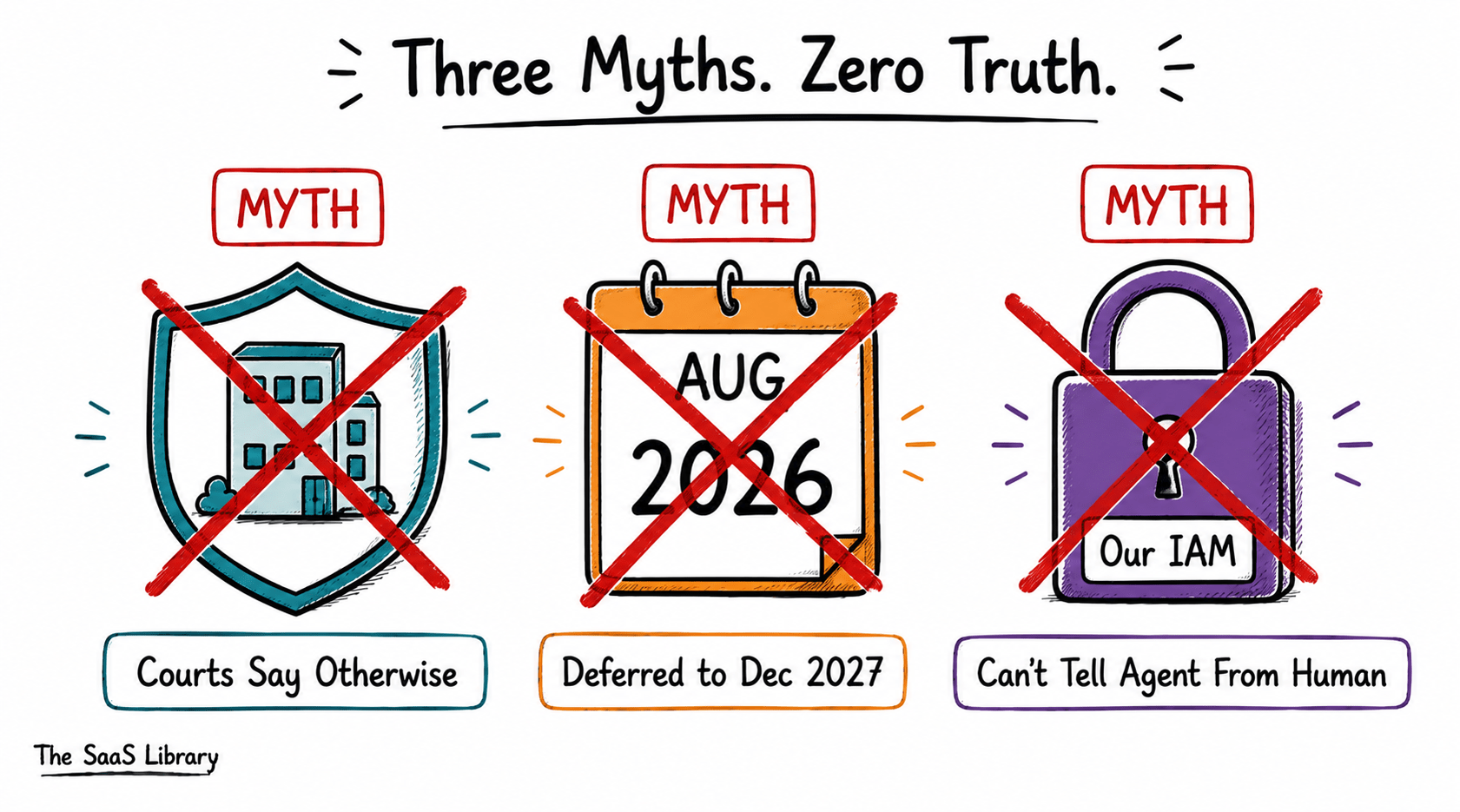 Three common myths about AI agent governance debunked with evidence