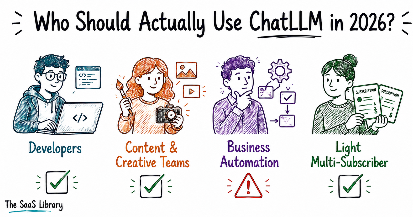 Which reader types should actually use ChatLLM in 2026