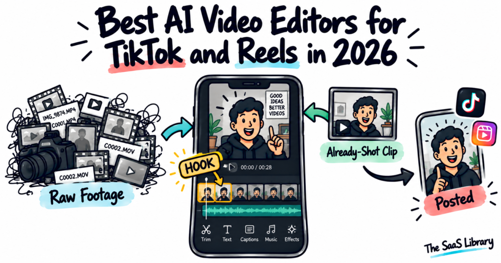 Best AI Video Editors for TikTok and Reels in 2026